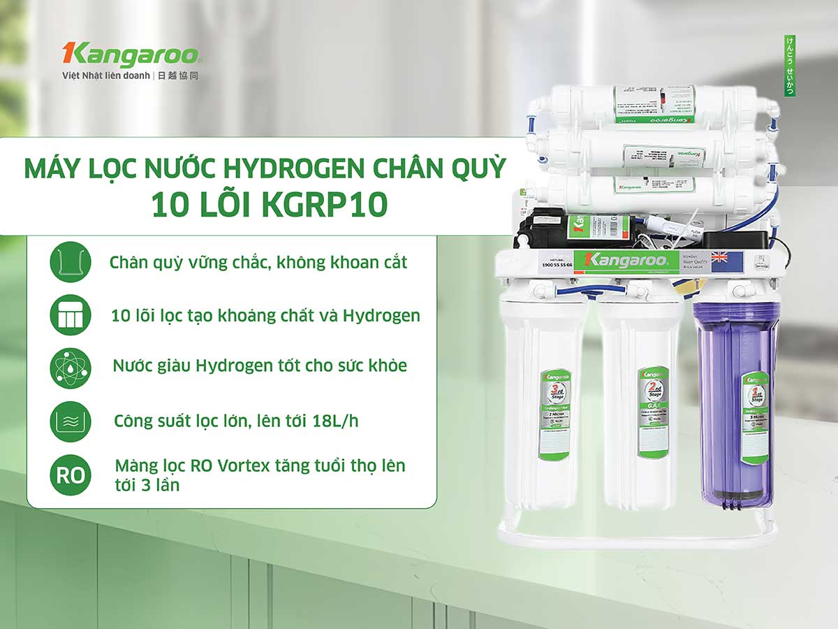M áy lọc nước Kangaroo Hydrogen KGRP10